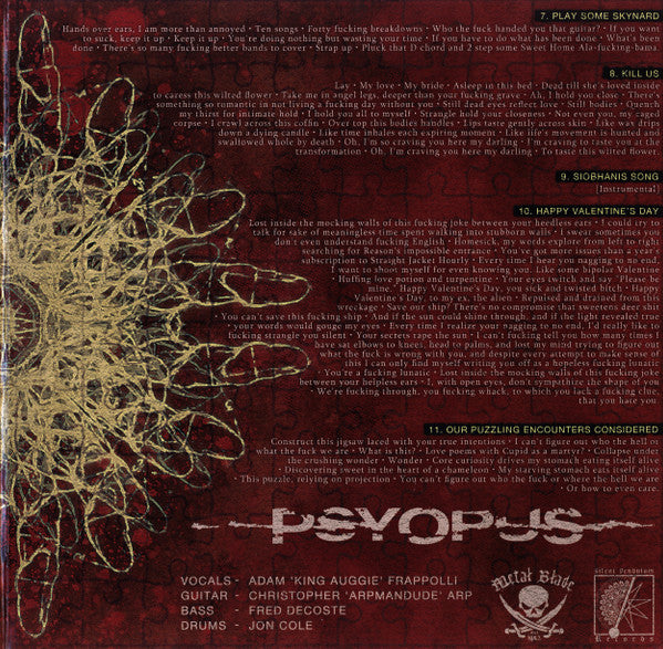 Psyopus - Our Puzzling Encounters Considered (VINYL 2xLP SILENT PENDULUM SPR031 2021) | Near Mint (NM or M-) Mint (M) - METAL / USED *NEAR MINT*