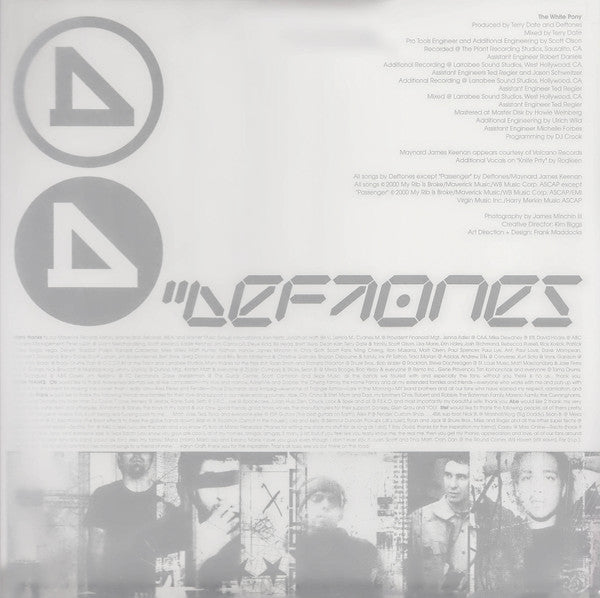 Deftones - White Pony (VINYL 2xLP) | USED - METAL / USED *NEAR MINT*