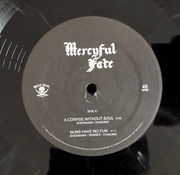 Mercyful Fate - Mercyful Fate (BLACK W WHITE EDGED MARBLE VINYL LP METAL BLADE 039842515618 2020) | Near Mint (NM or M-) Near Mint (NM) - METAL / USED *NEAR MINT*