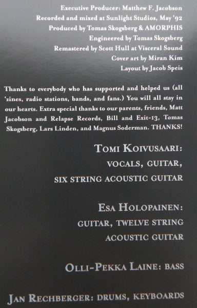 The Karelian Isthmus (VINYL) | Near Mint (NM) Mint (M) - METAL / USED *NEAR MINT*