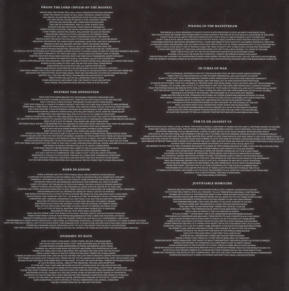 Destroy The Opposition (VINYL) | Near Mint (NM) Near Mint (NM) - METAL / USED *NEAR MINT*