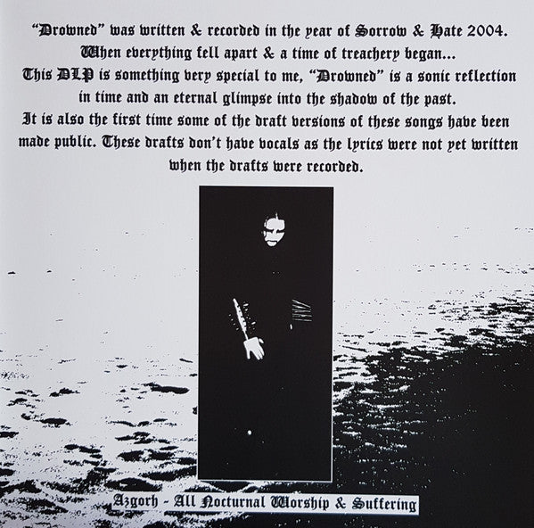 Drowned (2xVINYL) | Near Mint (NM or M-) Near Mint (NM or M-) - METAL / USED *NEAR MINT*