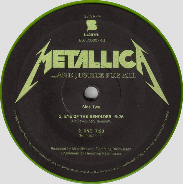 ...And Justice For All (2xVINYL) | Near Mint (NM) Mint (M) - METAL / USED *NEAR MINT*