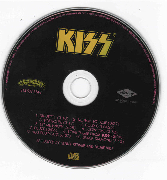 Kiss (CD) | Near Mint (NM) Near Mint (NM) - METAL / USED *NEAR MINT*