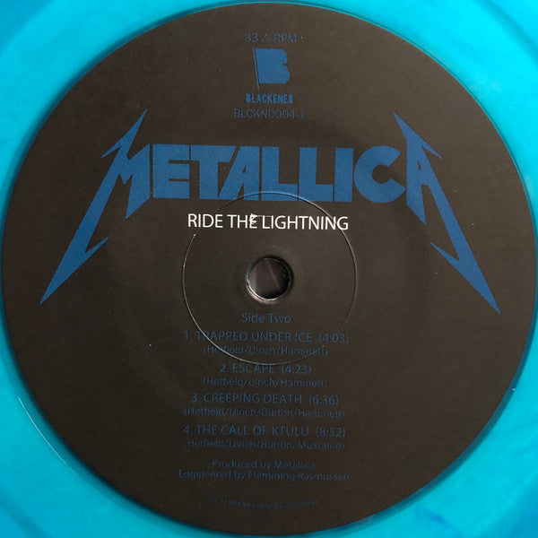 Ride The Lightning (VINYL) | Near Mint (NM) Mint (M) - METAL / USED *NEAR MINT*