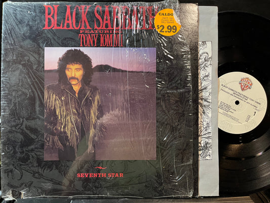 Black Sabbath - Seventh Star (VINYL LP Warner Bros. Records – 1-25337 1986) | Very Good Plus (VG+) Near Mint (NM) - METAL / USED *VERY GOOD+*