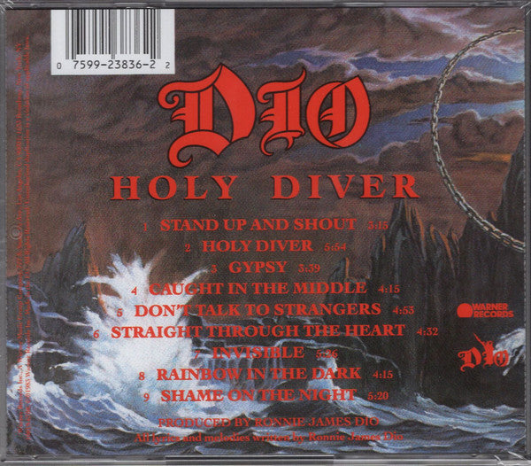 Dio (2) - Holy Diver (CD) | Very Good Plus (VG+) Excellent (EX) - METAL / USED *VERY GOOD+*