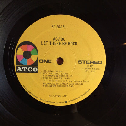 Let There Be Rock (VINYL) | Very Good Plus Plus (VG++) Very Good Plus (VG+) - METAL / USED *VERY GOOD++*
