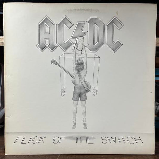 Flick Of The Switch (VINYL) | Very Good Plus (VG+) Excellent (EX) - METAL / USED *VERY GOOD+*