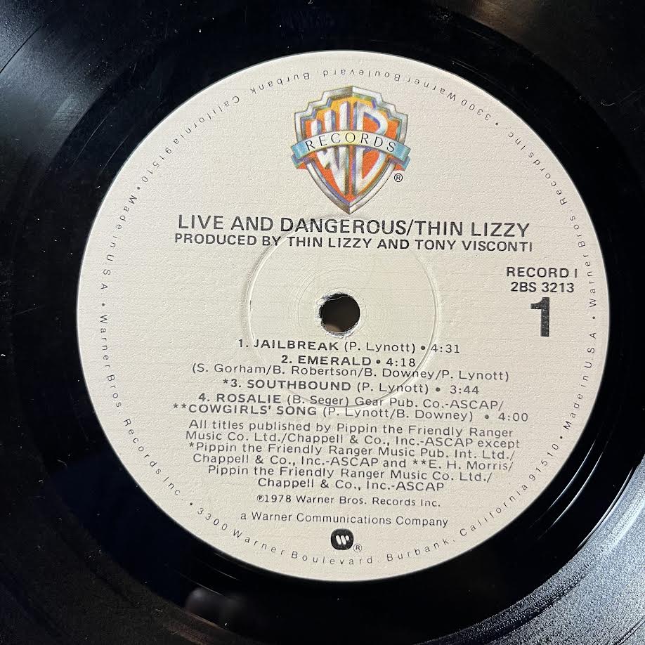 Live And Dangerous (2xVINYL) | Very Good Plus (VG+) Very Good Plus (VG+) - METAL / USED *VERY GOOD+*