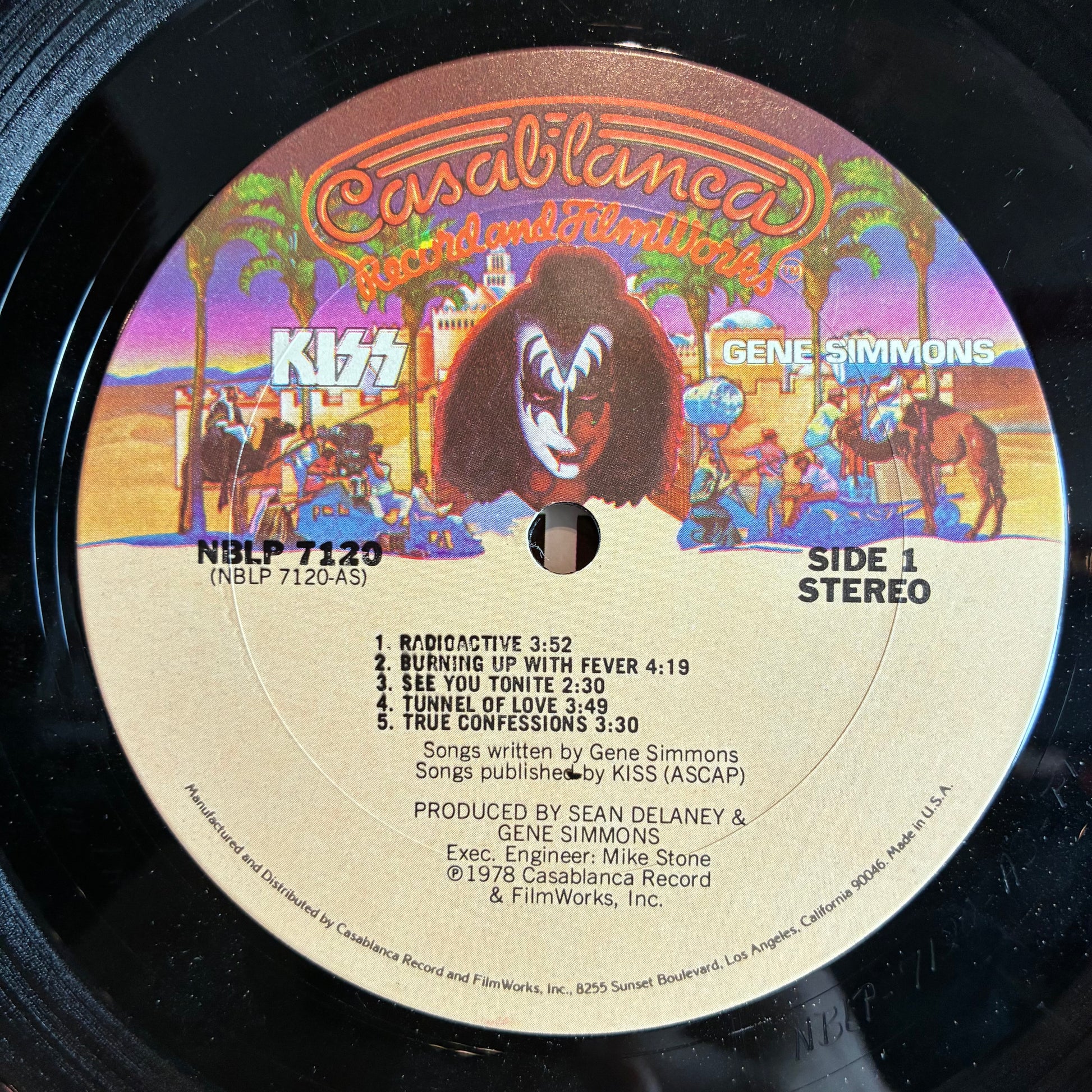 Kiss - Gene Simmons (VINYL) *NO POSTER* | Very Good Plus (VG+) Very Good Plus (VG+) - METAL / USED *VERY GOOD+*