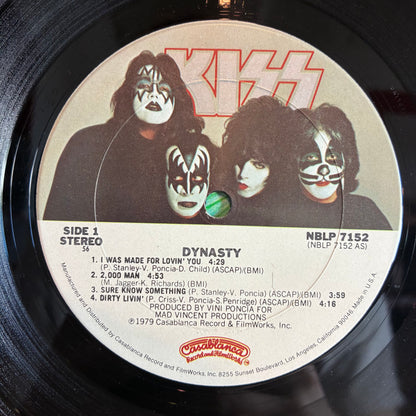 Kiss - Dynasty (VINYL) | Very Good Plus (VG+) Excellent (EX) - METAL / USED *VERY GOOD+*