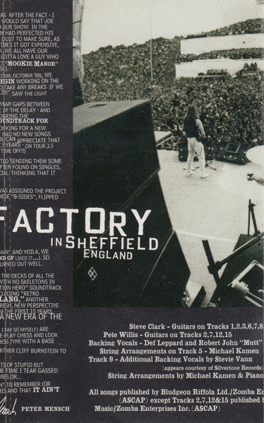 Vault: Def Leppard Greatest Hits 1980-1995 (VINYL) | Very Good Plus (VG+) Excellent (EX) - METAL / USED *VERY GOOD+*