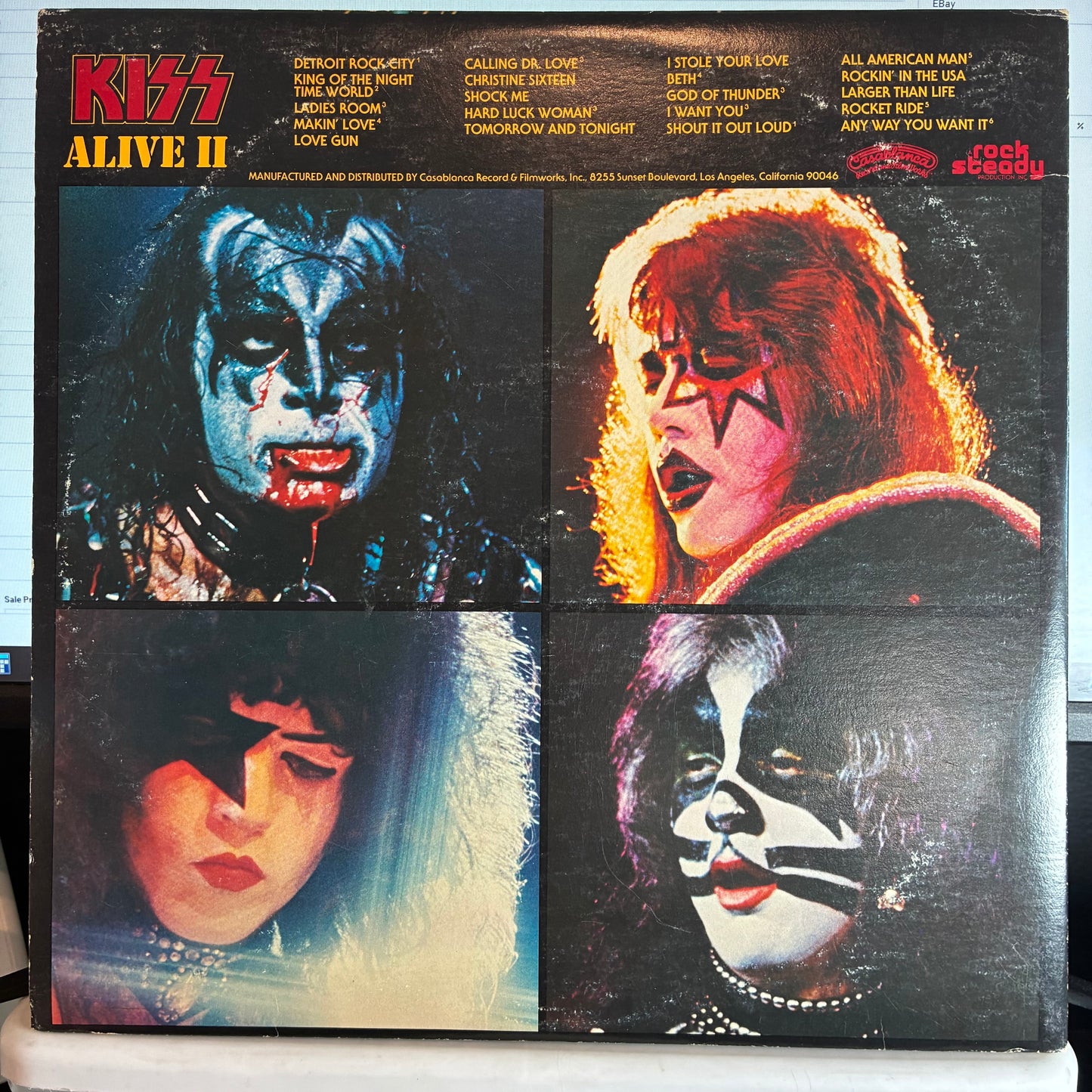 Kiss - Alive II (2x VINYL) | Very Good Plus (VG+) Very Good Plus (VG+) - METAL / USED *VERY GOOD+*