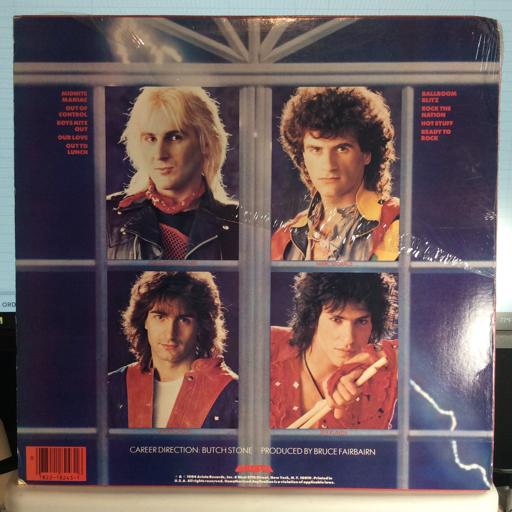 The Blitz (VINYL) | Very Good Plus Plus (VG++) Excellent (EX) - METAL / USED *VERY GOOD++*