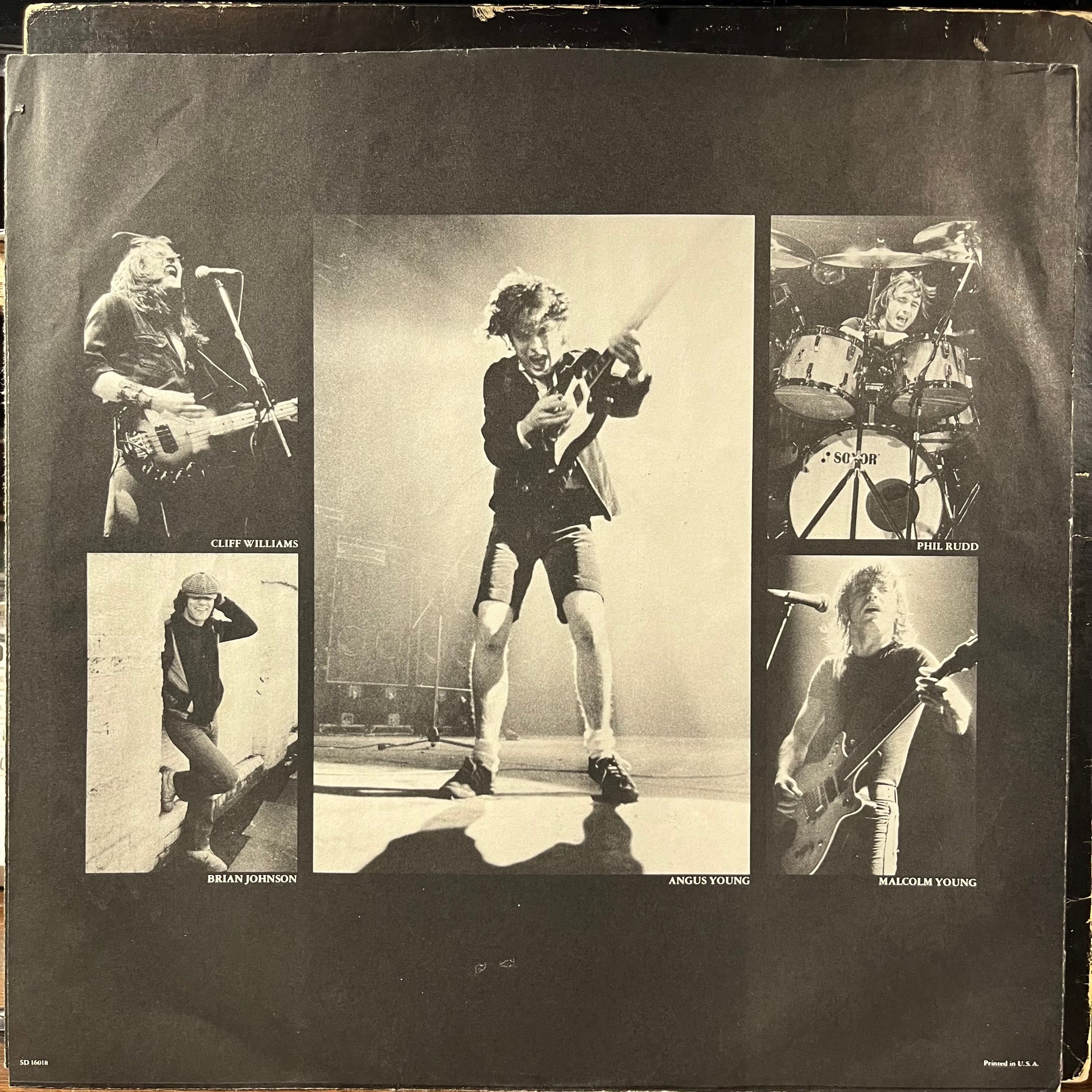 Back In Black (VINYL) | Very Good Plus Plus (VG++) Very Good (VG) - METAL / USED *VERY GOOD++*