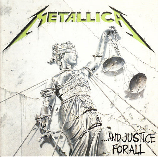 ...And Justice For All (CD) | Very Good (VG) Very Good Plus (VG+) - METAL / USED * VERY GOOD +*
