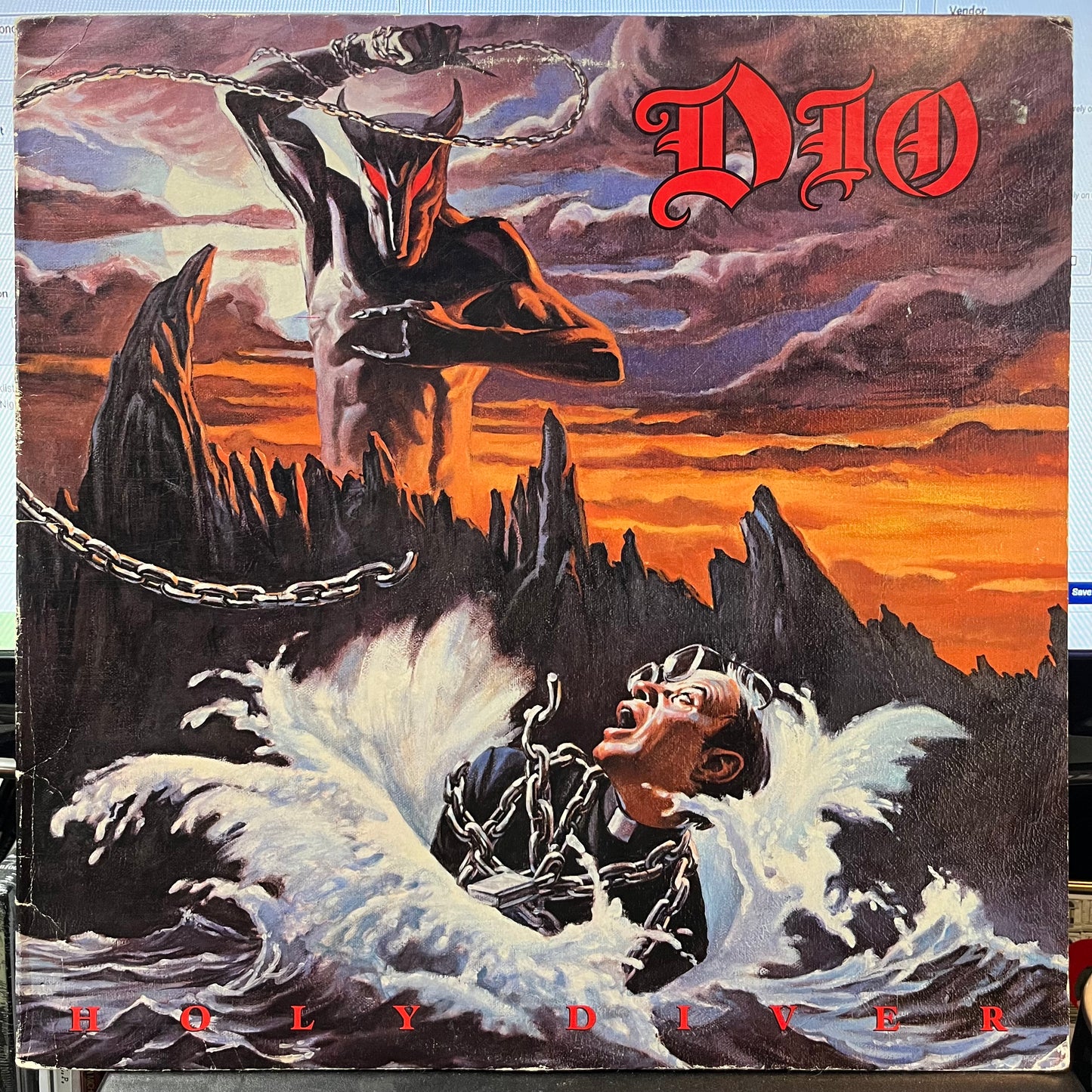 Holy Diver (ORIGINAL VINYL LP) | Very Good Plus (VG+) Very Good Plus (VG+) - METAL / USED *VERY GOOD+*