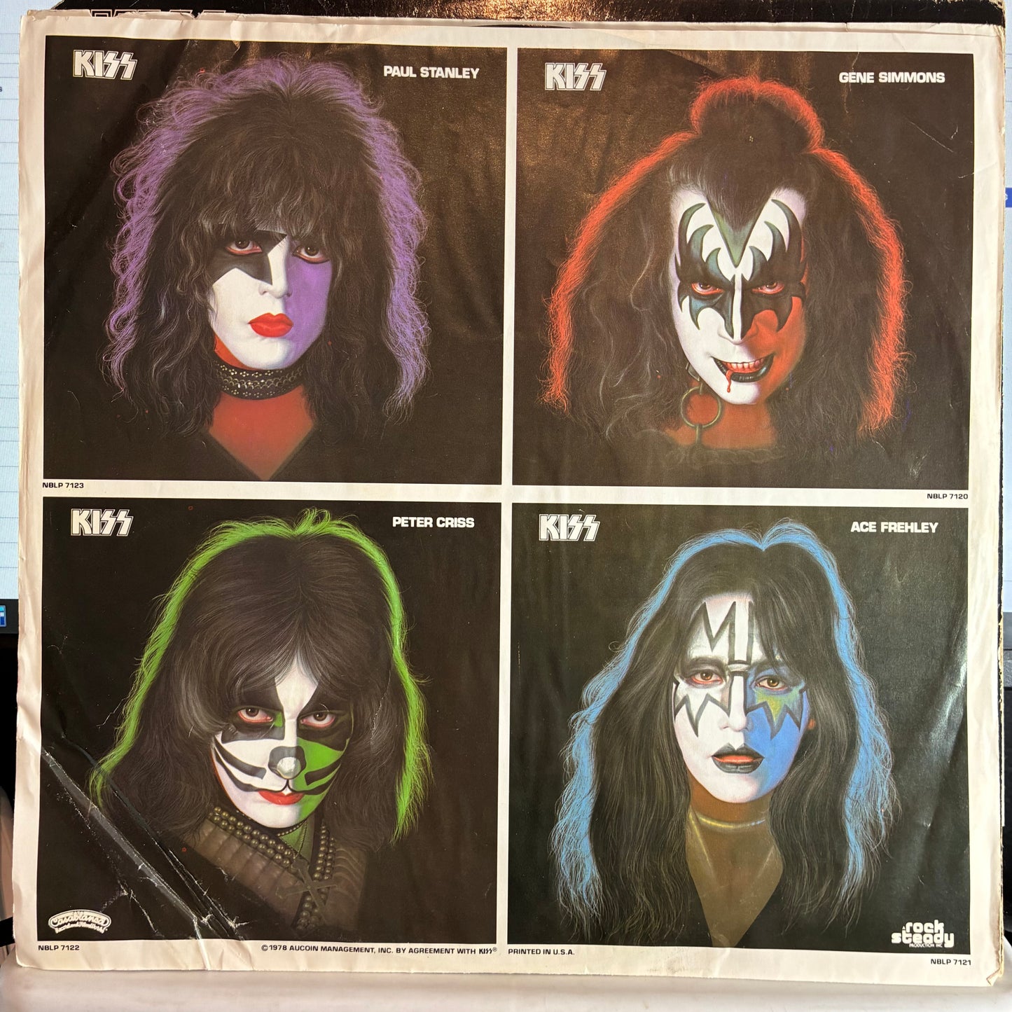 Kiss - Paul Stanley (VINYL) *W/ POSTER* | Very Good Plus (VG+) Very Good (VG) - METAL / USED *VERY GOOD+*