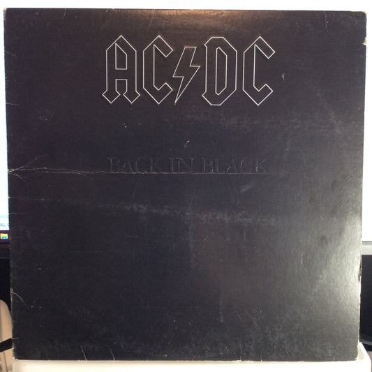 Back In Black (VINYL) | Very Good Plus (VG+) Very Good (VG) - METAL / USED *VERY GOOD+*