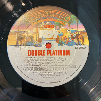 Kiss - Double Platinum (2x VINYL) | Very Good Plus (VG+) Very Good Plus (VG+) - METAL / USED *VERY GOOD+*