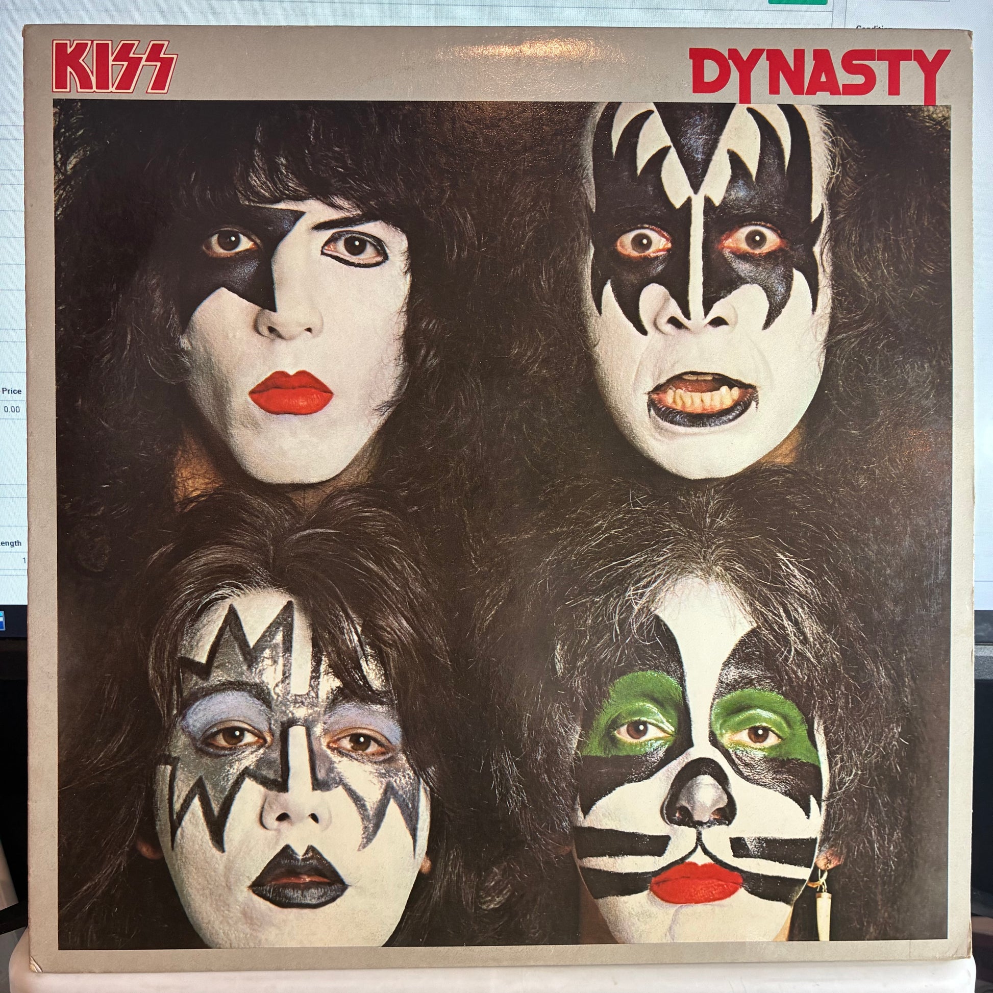 Kiss - Dynasty (VINYL) | Very Good Plus (VG+) Excellent (EX) - METAL / USED *VERY GOOD+*