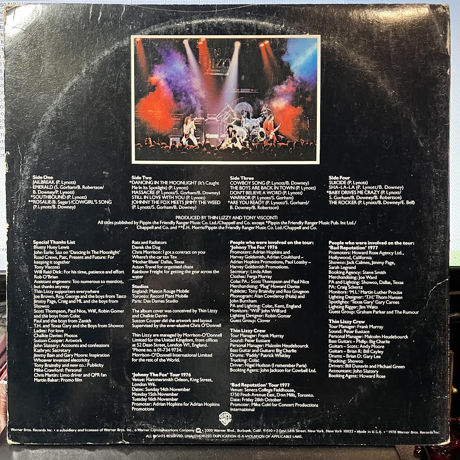 Live And Dangerous (2xVINYL) | Very Good Plus (VG+) Very Good Plus (VG+) - METAL / USED *VERY GOOD+*