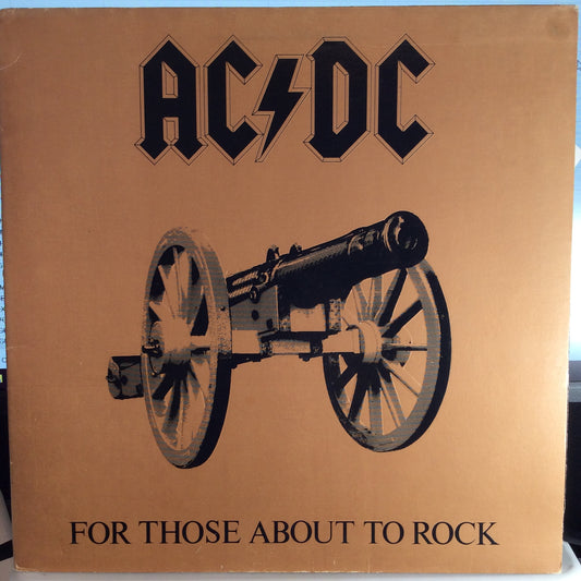 For Those About To Rock (We Salute You) (VINYL) | Very Good Plus (VG+) Excellent (EX) - METAL / USED *VERY GOOD+*