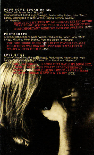 Vault: Def Leppard Greatest Hits 1980-1995 (VINYL) | Very Good Plus (VG+) Excellent (EX) - METAL / USED *VERY GOOD+*