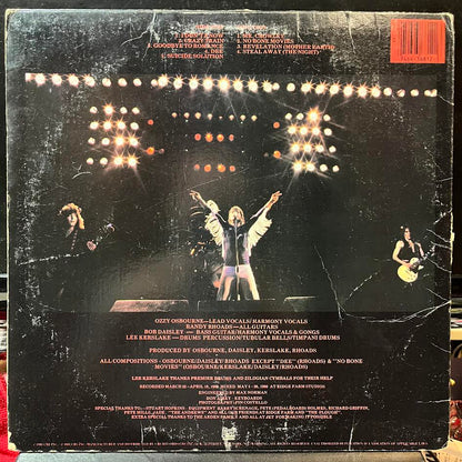 Ozzy Osbourne - Blizzard Of Ozz (VINYL) | Very Good Plus (VG+) Very Good (VG) - METAL / USED *VERY GOOD+*