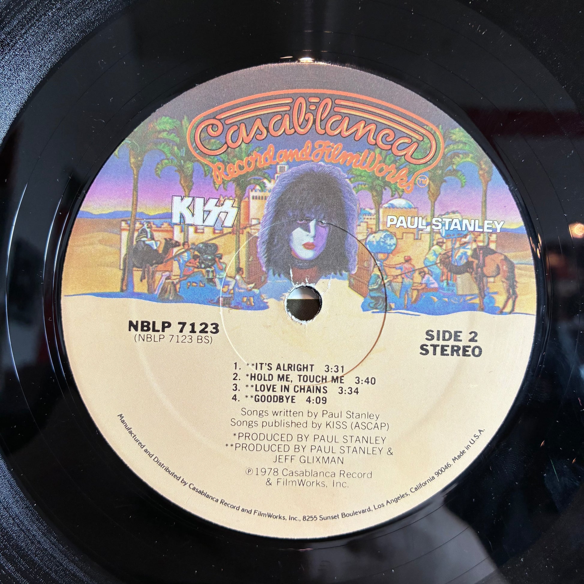Kiss - Paul Stanley (VINYL) *W/ POSTER* | Very Good Plus (VG+) Very Good (VG) - METAL / USED *VERY GOOD+*