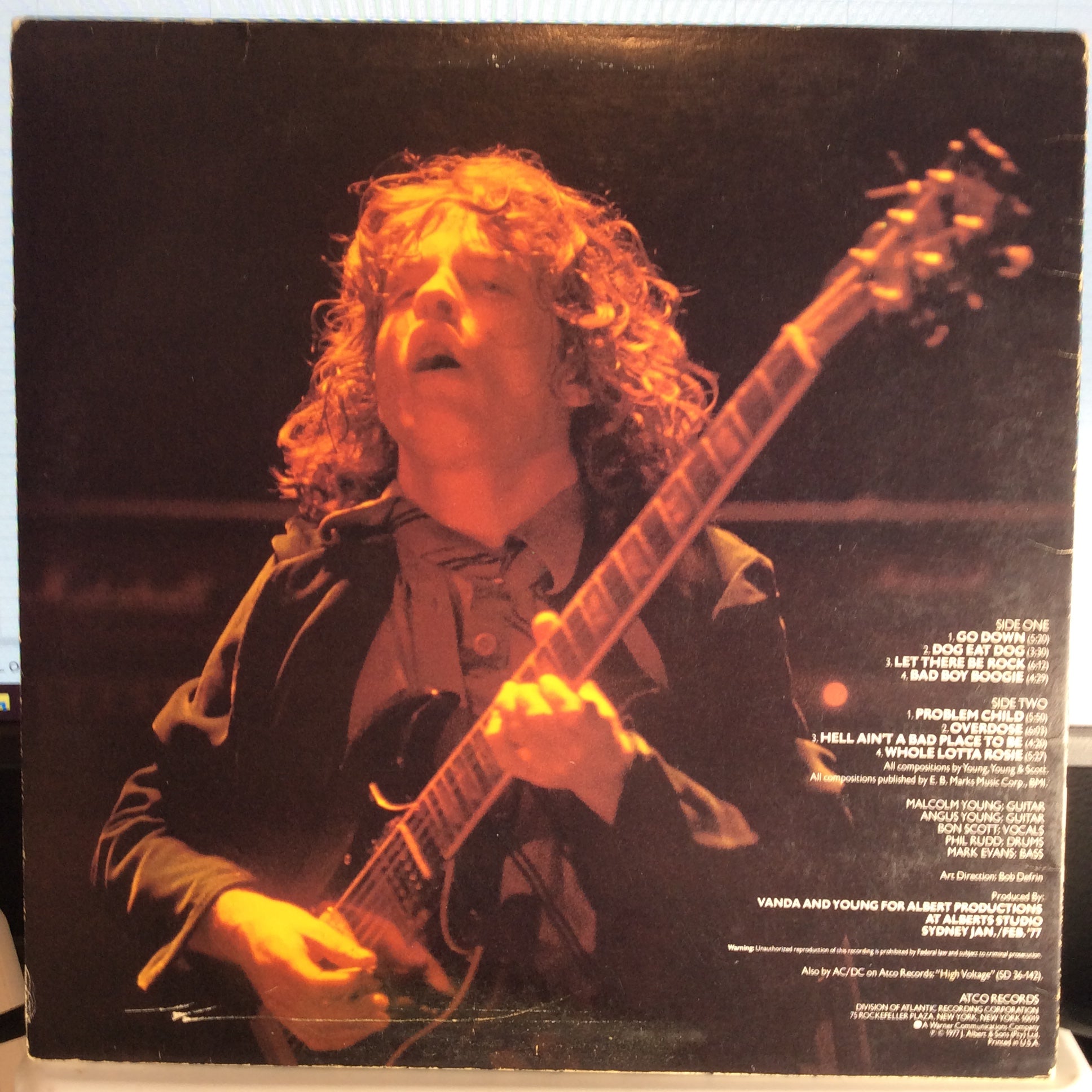 Let There Be Rock (VINYL) | Very Good Plus Plus (VG++) Very Good Plus (VG+) - METAL / USED *VERY GOOD++*