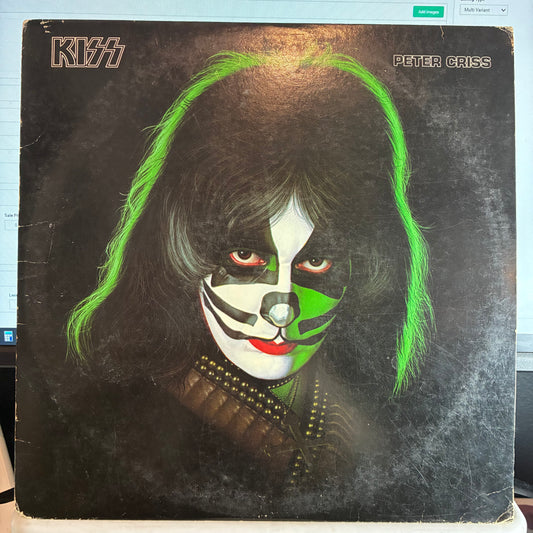 Kiss - Peter Criss (VINYL) *W POSTER* | Very Good Plus (VG+) Very Good Plus (VG+) - METAL / USED *VERY GOOD+*