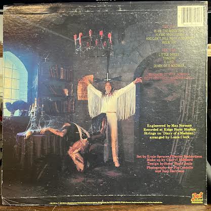 Diary Of A Madman (VINYL) | Very Good Plus (VG+) Excellent (EX) - METAL / USED *VERY GOOD+*
