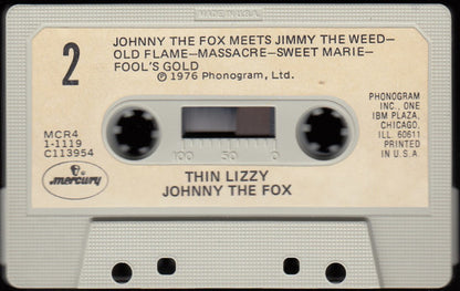 Thin Lizzy - Johnny The Fox (CASSETTE) | Very Good (VG) Very Good Plus (VG+) - METAL / USED *VERY GOOD*