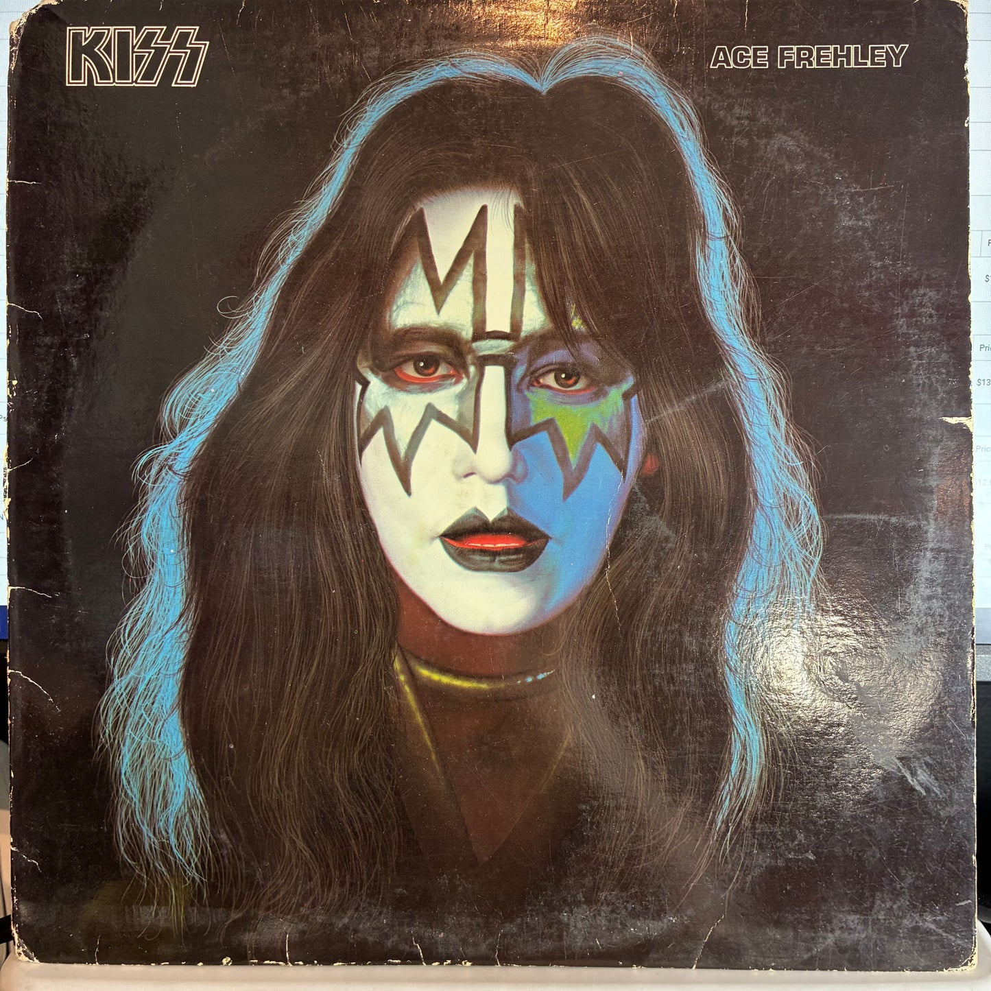 Kiss - Ace Frehley (VINYL) *WITH POSTER* | Very Good (VG) Very Good (VG) - METAL / USED *VERY GOOD*