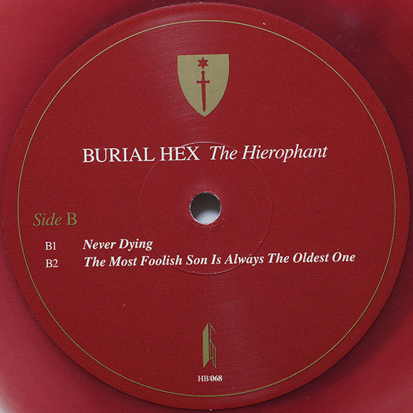 Burial Hex - The Hierophant (COLOR VINYL LP) | - METAL / USED *VERY GOOD*