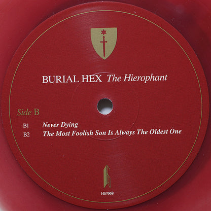 Burial Hex - The Hierophant (COLOR VINYL LP) | - METAL / USED *VERY GOOD*