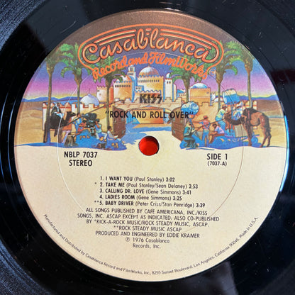 Kiss - Rock And Roll Over (VINYL) | Very Good (VG) Very Good Plus (VG+) - METAL / USED *VERY GOOD*