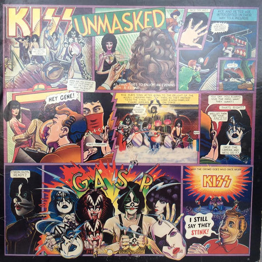 Unmasked (VINYL) | Very Good (VG) Very Good (VG) - METAL / USED *VERY GOOD*