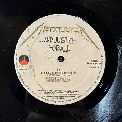 ...And Justice For All (2xVINYL) | Very Good (VG) Excellent (EX) - METAL / USED *VERY GOOD*