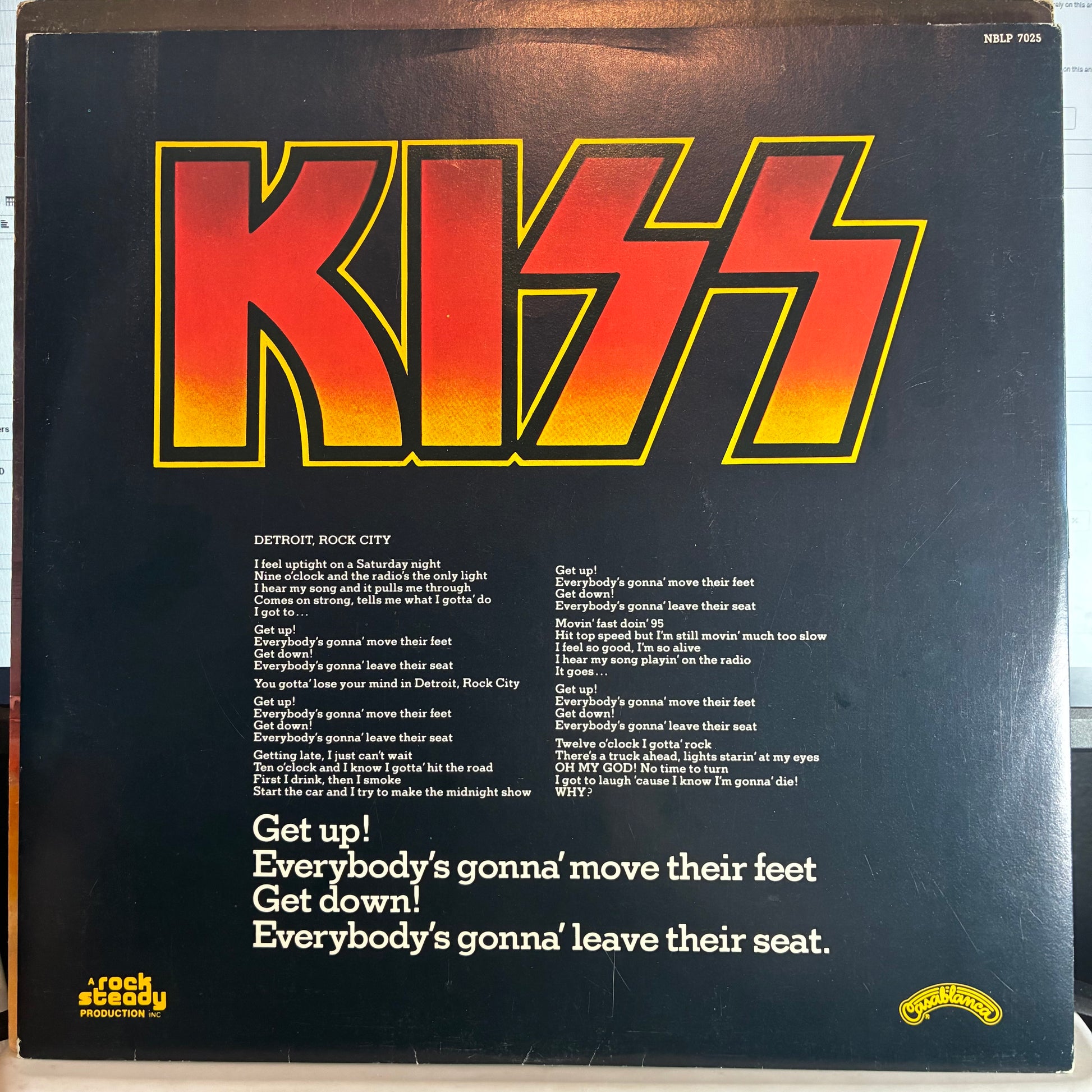 Kiss - Destroyer (VINYL) | Very Good Plus (VG+) Very Good Plus (VG+) - METAL / USED *VERY GOOD*