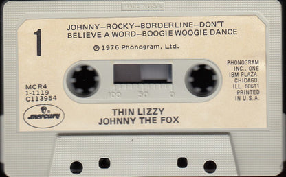 Johnny The Fox (CASSETTE) | Very Good (VG) Very Good Plus (VG+)