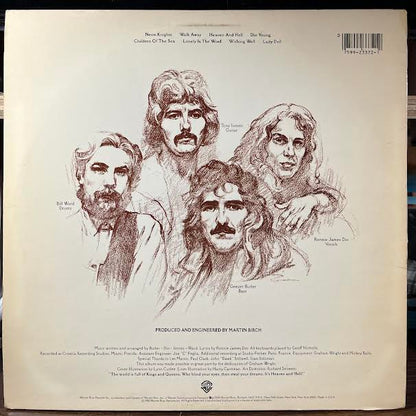 Heaven And Hell (VINYL) | Very Good (VG) Very Good (VG) - METAL / USED *VERY GOOD*