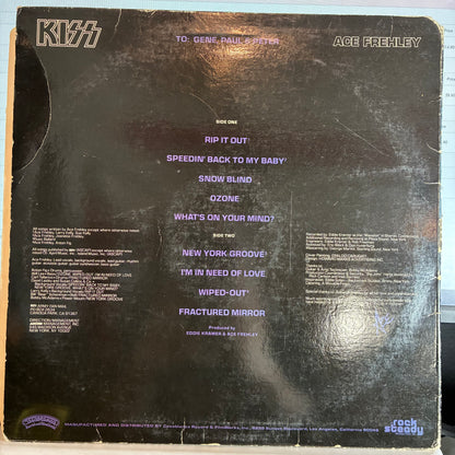 Kiss - Ace Frehley (VINYL) *WITH POSTER* | Very Good (VG) Very Good (VG) - METAL / USED *VERY GOOD*