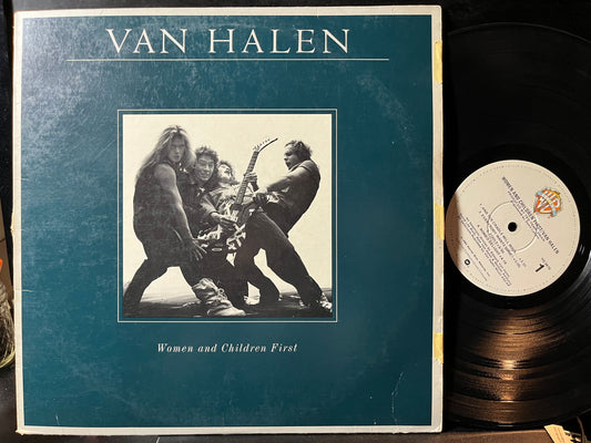 Van Halen - Women And Children First (VINYL) | Very Good (VG) Very Good Plus (VG+) - METAL / USED *VERY GOOD*
