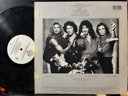 Van Halen - Women And Children First (VINYL) | Very Good (VG) Very Good Plus (VG+) - METAL / USED *VERY GOOD*