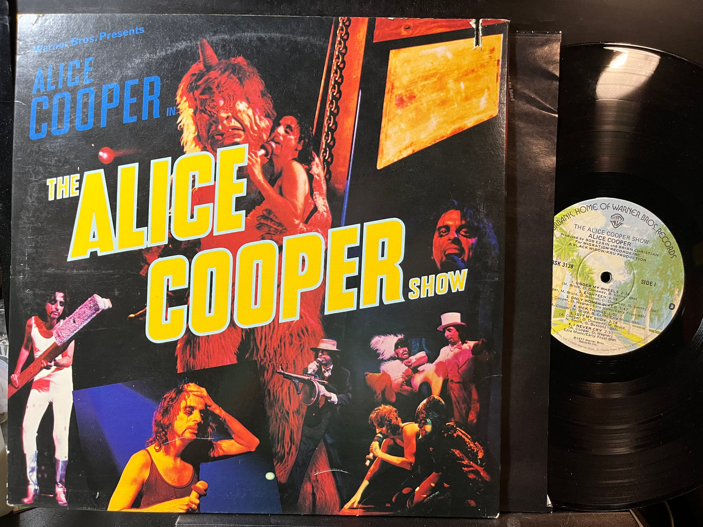 Alice Cooper - The Alice Cooper Show (VINYL LP) | Near Mint (NM or M-) Excellent+ (EX+) - METAL / USED *NEAR MINT*