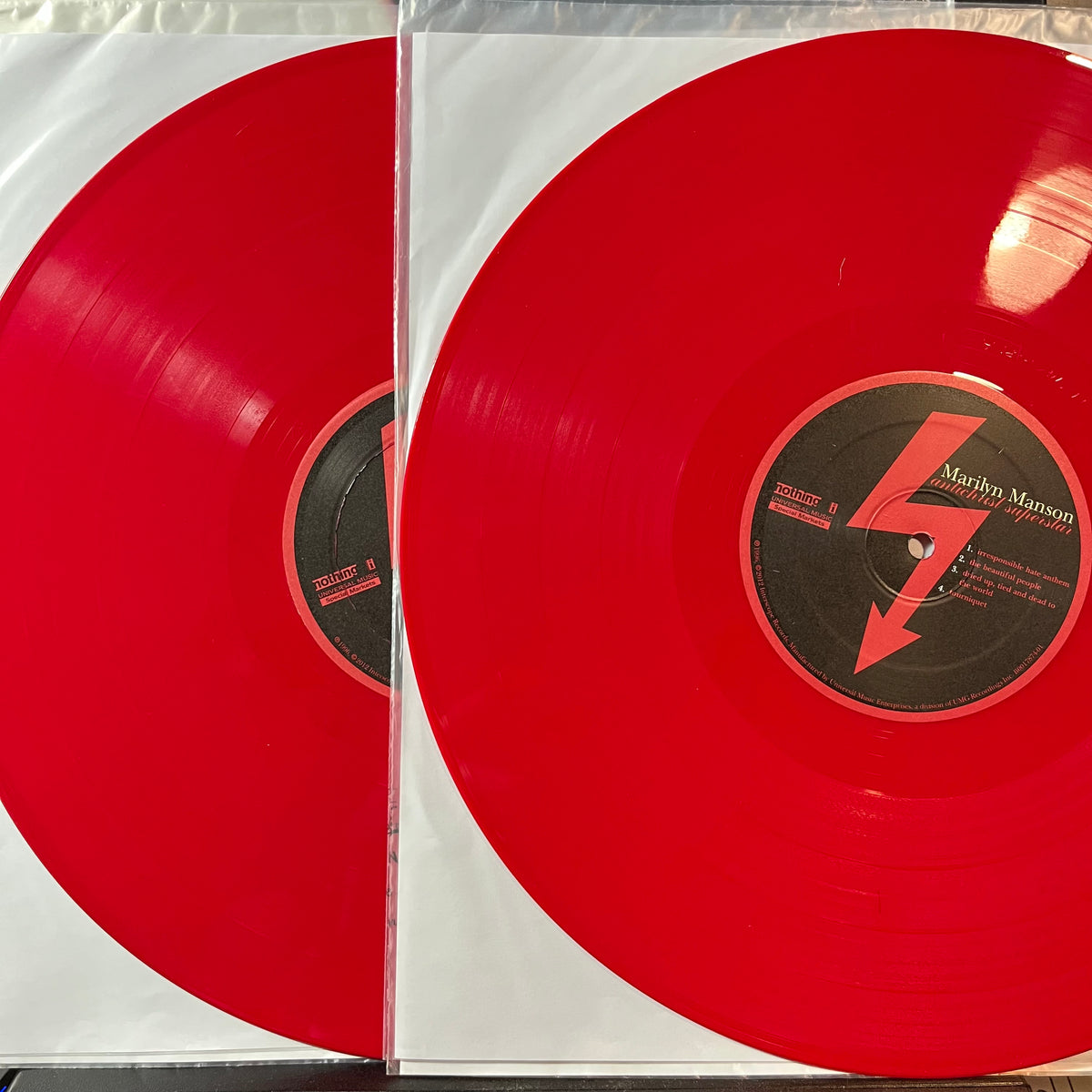 Marilyn Manson - Antichrist Superstar (RED VINYL 2xLP) | USED Near Mint (NM or M-) Excellent (EX) METAL