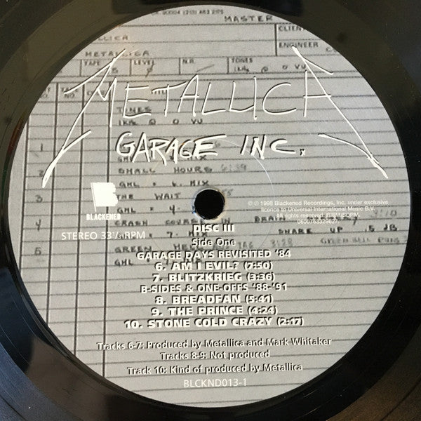 Garage Inc. | Mint (M) Mint (M) - METAL